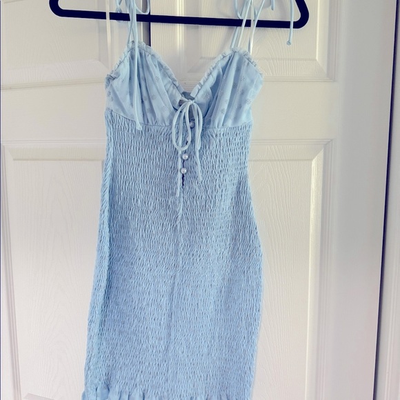 Hello Molly: Too Pretty For You Light Blue Dress - Picture 4 of 4